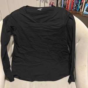 Black Long Sleeve Top